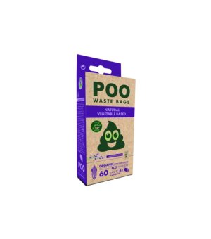 M-PETS Woreczki na psie odchody POO 60szt. Lawenda