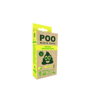 M-PETS Woreczki na psie odchody POO 60szt. Cytryna