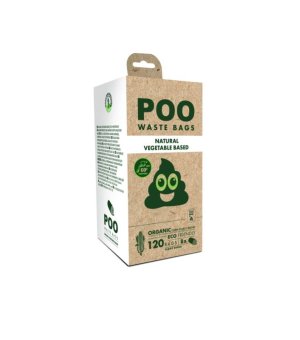 M-PETS Woreczki na psie odchody POO 120szt. Bezzapachowe