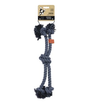 M-PETS Zabawka dla psa COTO Cross 60cm Szary