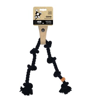 M-PETS Zabawka dla psa COTO Rope 105cm Czarna