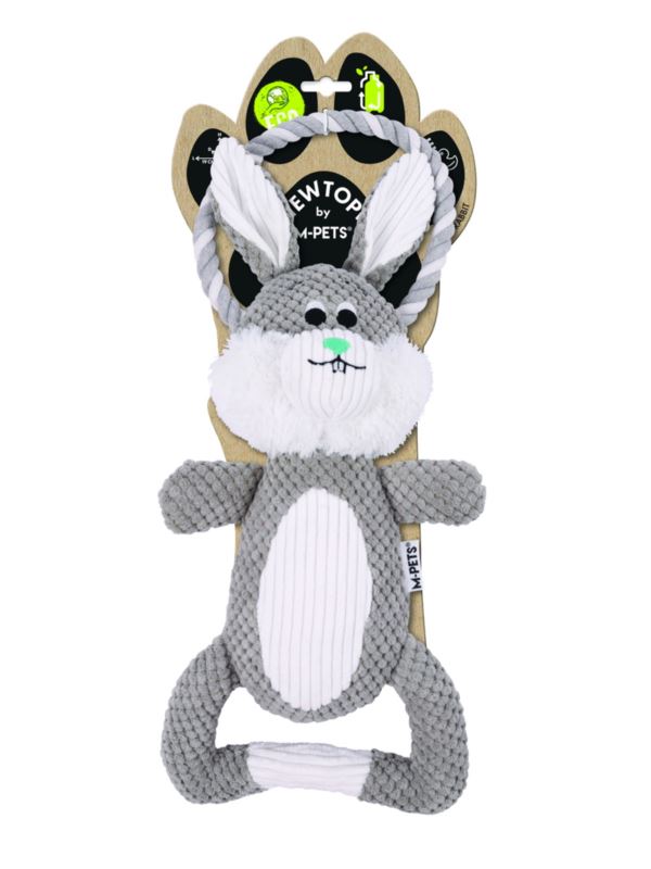 M-PETS Zabawka dla psów Eco Chewtopia Królik