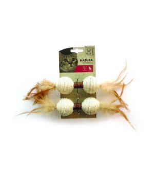 M-PETS Zabawka Kot - Nature Dumbbel 24cm