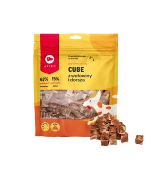 MACED Cube z Wołowiny i Dorsza 500g