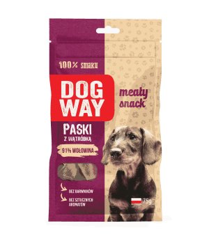 Maced DogWay Paski z Wątróbką 75g