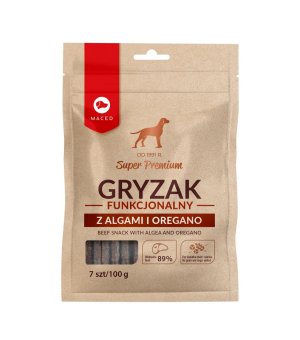 MACED Gryzak Funkcjonalny z Algami i Oregano 100g