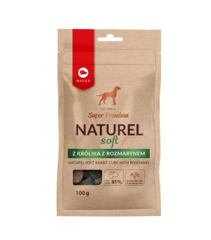 MACED Super Premium Naturel Soft Królik z Rozmarynem 100g