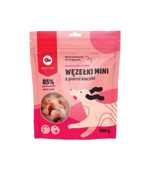 MACED WĘZEŁKI MINI Z PIERSI KACZKI 500g