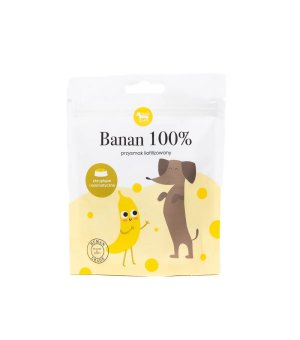 Maxi Happs Przysmak dla psa i kota Liofilizowany Banan 20g