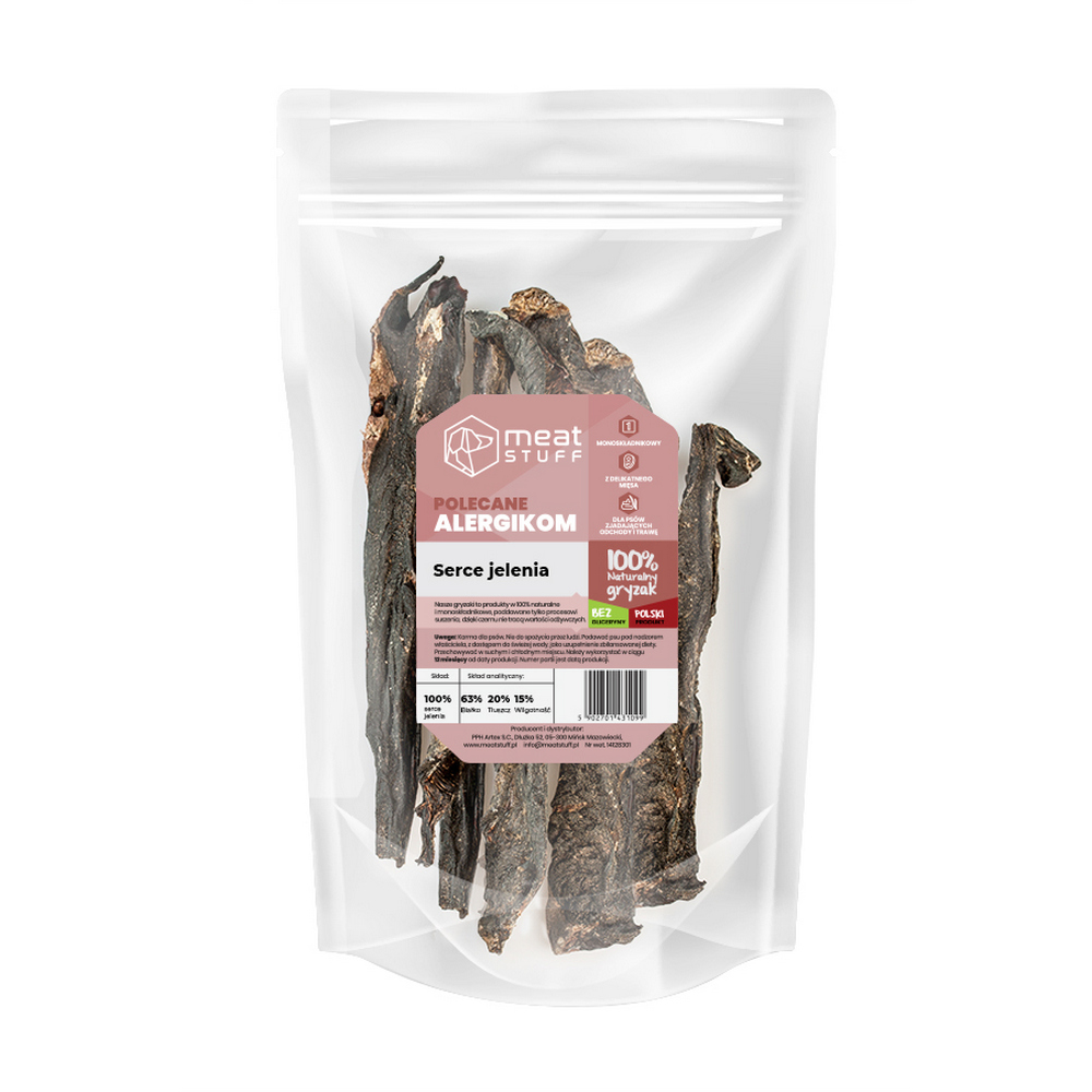 Meat Stuff Serca Jelenia 80g - edycja limitowana
