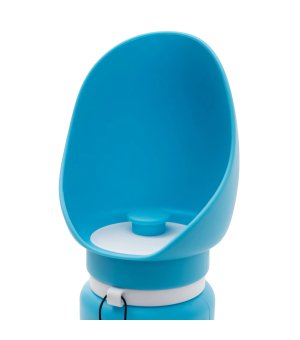 Misako Butelka na wodę składana dla psa niebieska 550ml