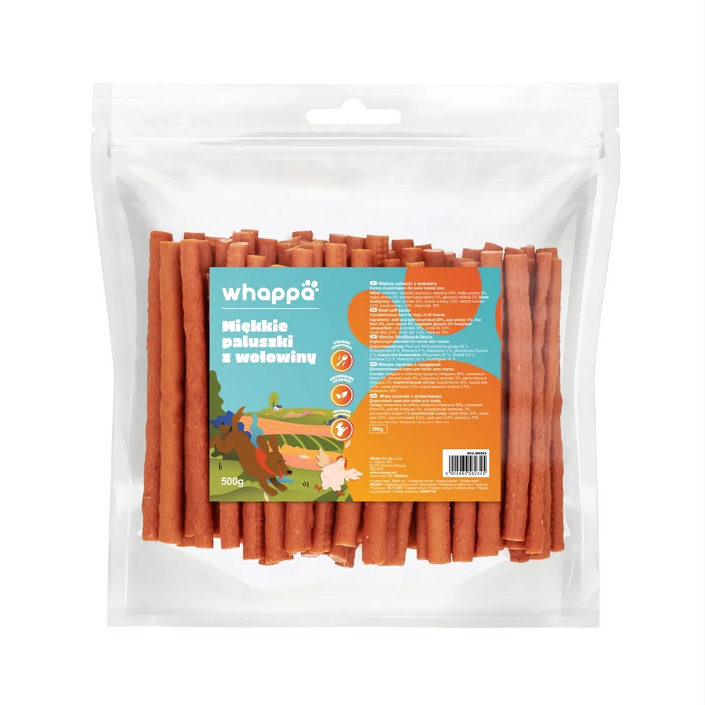 Misako Miękkie paluszki z Wołowiny 500g