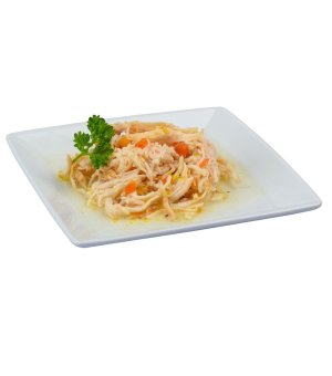 MOONLIGHT Dinner Karma mokra uzupełniająca dla kotów dorosłych i kociąt nr. 5 - Kurczak + Kałamarnica + Warzywa 80g