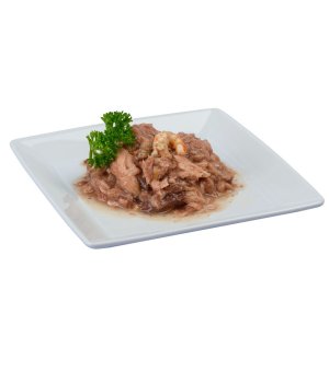 MOONLIGHT Dinner Karma mokra uzupełniająca dla kotów dorosłych i kociąt nr. 7 - Tuńczyk + Krewetki 80g