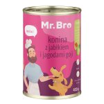 Mr. Bro karma mokra dla psów dorosłych Konina z Jabłkiem i Jagodami Goji 400g 