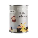 Mr. Bro karma mokra monobiałkowa dla psów dorosłych Królik z Kalarepą 400g 