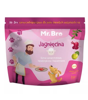 Mr. Bro Karma sucha dla psa Jagnięcina z Ziemniakiem GF 3kg