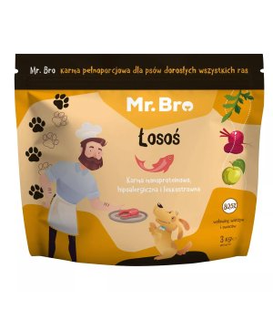 Mr. Bro Karma sucha dla psa Łosoś z Ziemniakiem GF 3kg