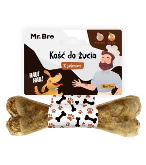 Mr. Bro kość do żucia z Jeleniem 12cm