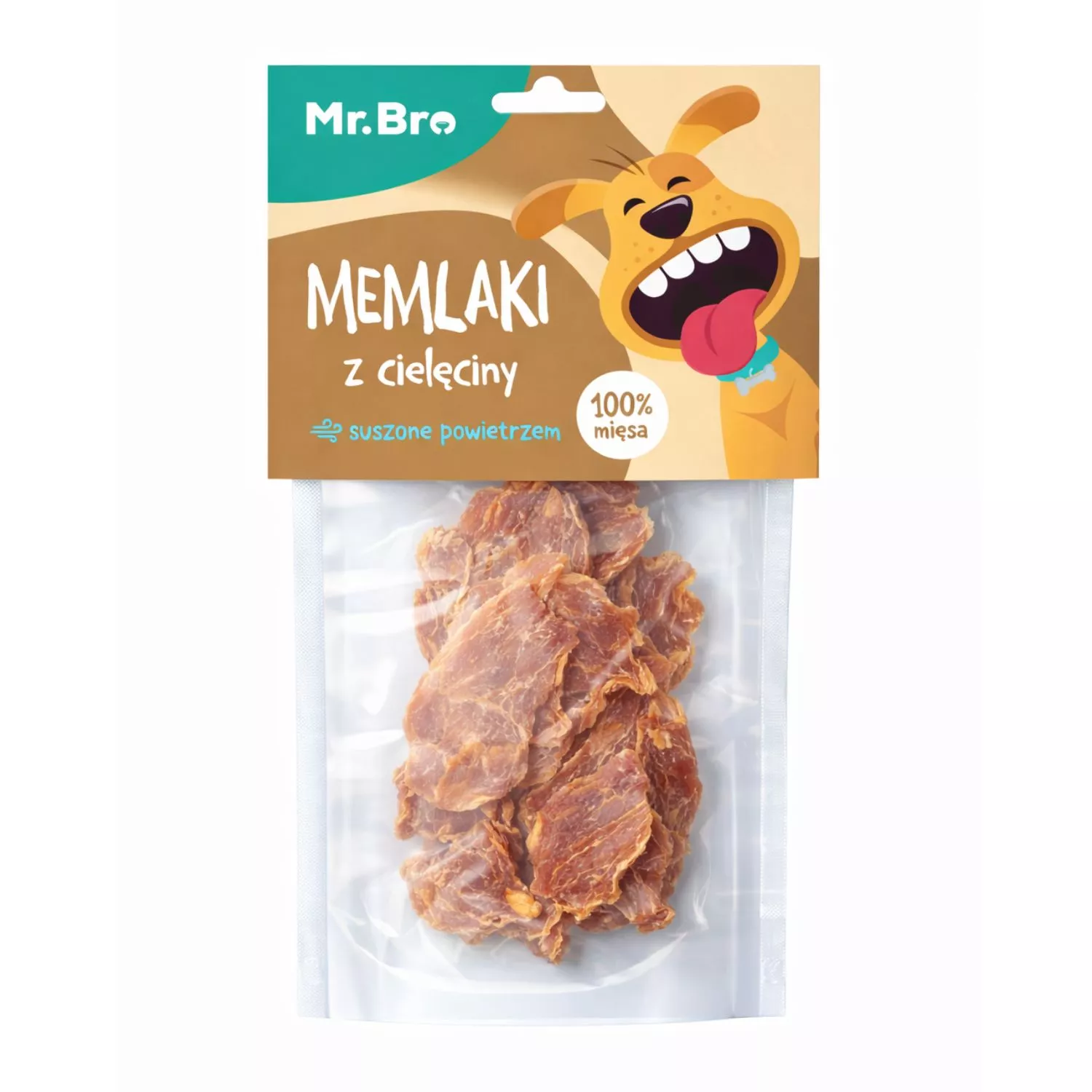 Mr. Bro Memlaki Suszona Cielęcina w płatach 150g