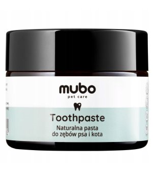 Mubo Naturalna Pasta do zębów dla psów i kotów 50g