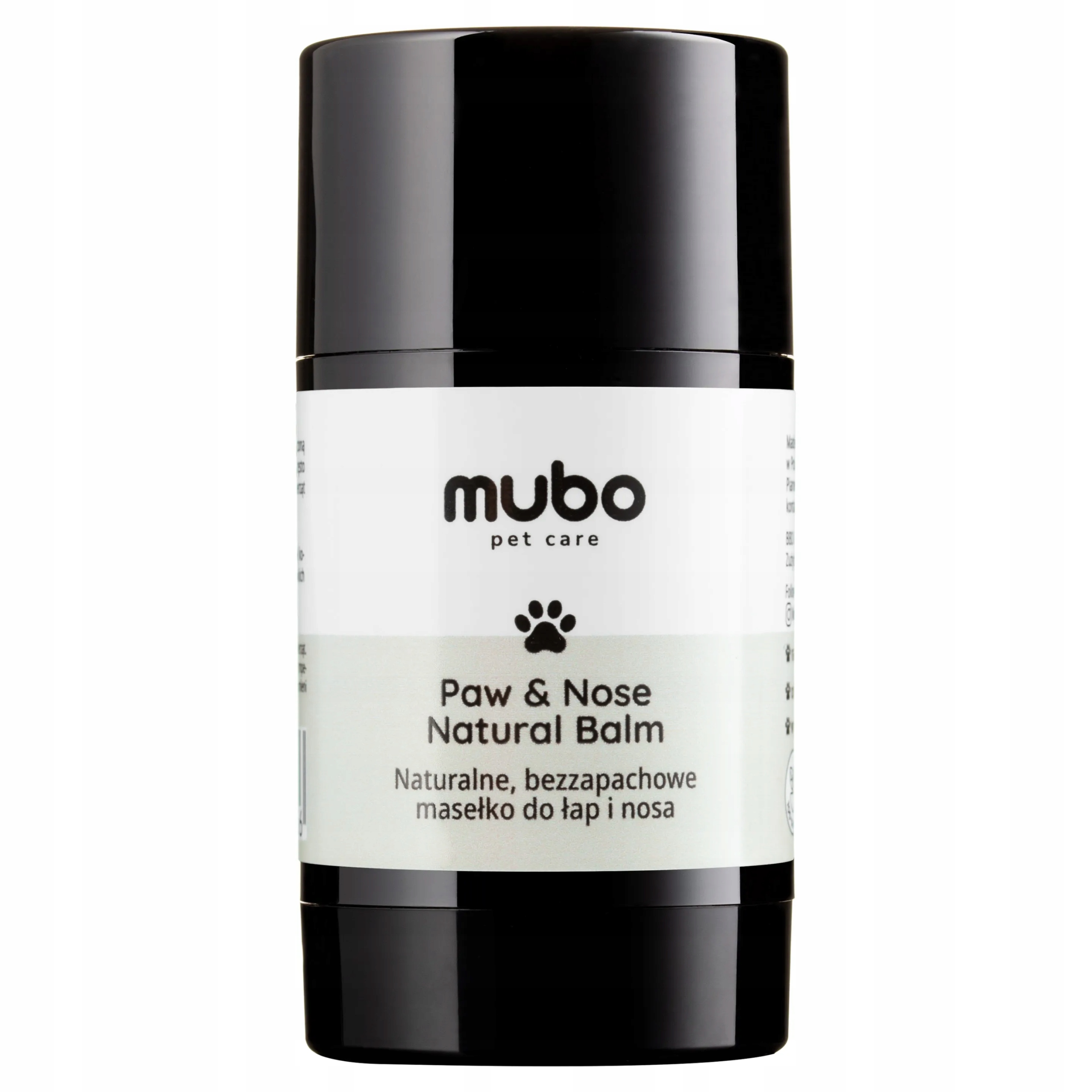 Mubo Paw & Nose Natural Balm Stick 25g bezzapachowy