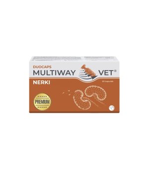 Multiway VET Duocaps NERKI kapsułki twist-off na nerki dla psów i kotów - blister / 10 kaps.