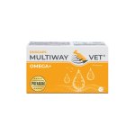 Multiway VET Duocaps Omega+ kapsułki twist-off z kwasami tłuszczowymi dla psów i kotów - 60 kaps.