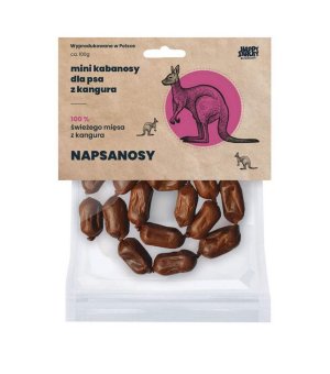 NAPSANOSY MINI kiełbaski z Kangura 18szt.