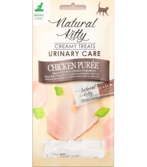 Natural Kitty Kremowy Sos Kurczak Urinary Care 4x 12g