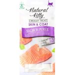 Natural Kitty Kremowy Sos Łosoś Skin Coat 4x12g KRÓTKI TERMIN:27.09.2026