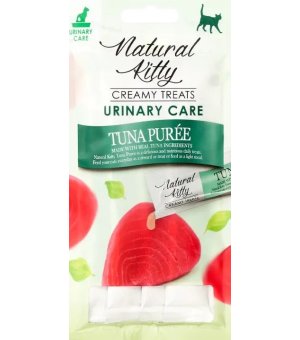 Natural Kitty Kremowy Sos Tuńczyk Urinary 4x 12g