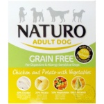 Naturo Grain Free (bez zbóż) - Kurczak z ziemniakami i warzywami 400g