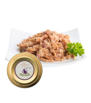NUEVO dla kota Tasty Łosoś z Indykiem - tacka 85g