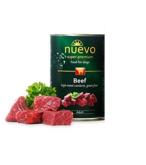 NUEVO karma mokra dla dorosłego psa Wołowina 400g