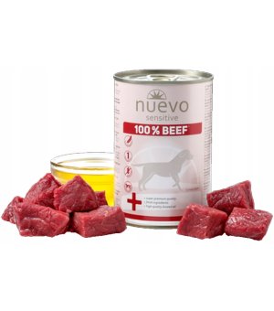 NUEVO karma mokra dla dorosłego psa MONO SENSITIVE wołowina 400g