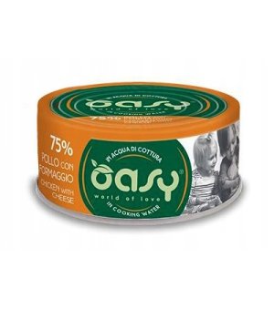 Oasy kot karma uzupełniająca More Love Kurczak z Serem 70g - puszka