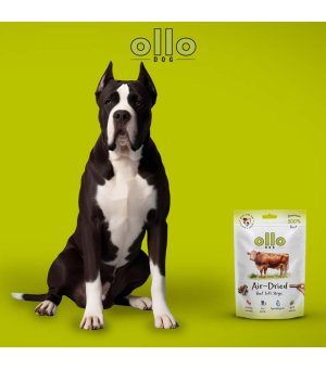 Ollo Air-Dried 100% Beef Strips - paski z Wołowiny  80g