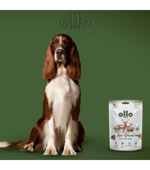 Ollo Air-Dried 100% Game Strips - paski z Dziczyzny 80g