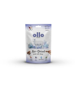 Ollo Air-Dried 100% Lamb Strips - paski z Jagnięciny 80g