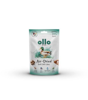 Ollo Air-Dried Duck Soft Cubes - trenerki z Kaczki 80g