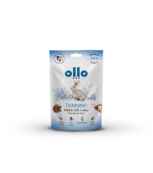 Ollo Air-Dried Rabbit Soft Cubes - trenerki z Królika 80g