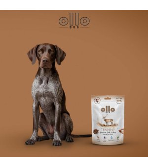 Ollo Air-Dried Venision Soft Cubes - trenerki z Dziczyzny 80g