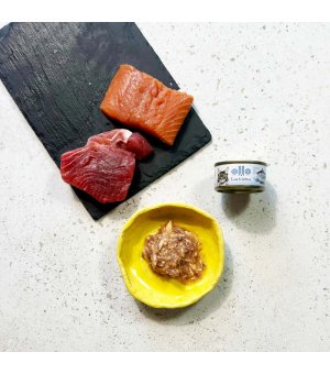 Ollo karma mokra dla kotów dorosłych nr. 5 Tuńczyk i Łosoś 70g