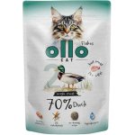 Ollo karma mokra uzupełniająca dla kotów dorosłych nr. 2 Kaczka - saszetka 85g