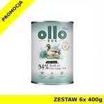 Ollo Plus Kolagen karma mokra dla psów dorosłych Kaczka ZESTAW 6x 400g