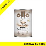 Ollo Plus Kolagen karma mokra dla psów dorosłych Jeleń ZESTAW 6x 400g