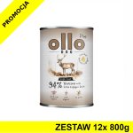 Ollo Plus Kolagen karma mokra dla psów dorosłych Jeleń ZESTAW 12x 800g