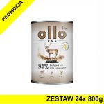 Ollo Plus Kolagen karma mokra dla psów dorosłych Jeleń ZESTAW 24x 800g