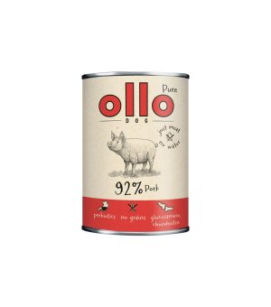 Ollo Pure karma mokra dla psów dorosłych Wieprzowina 850g